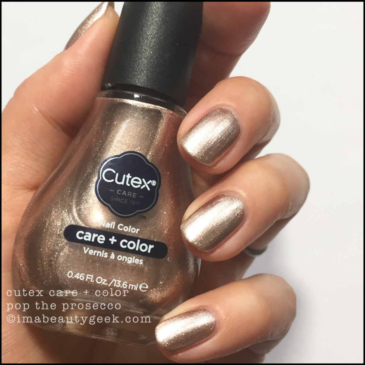 Cutex Pop the Prosecco - Cutex 2017 Swatches Review