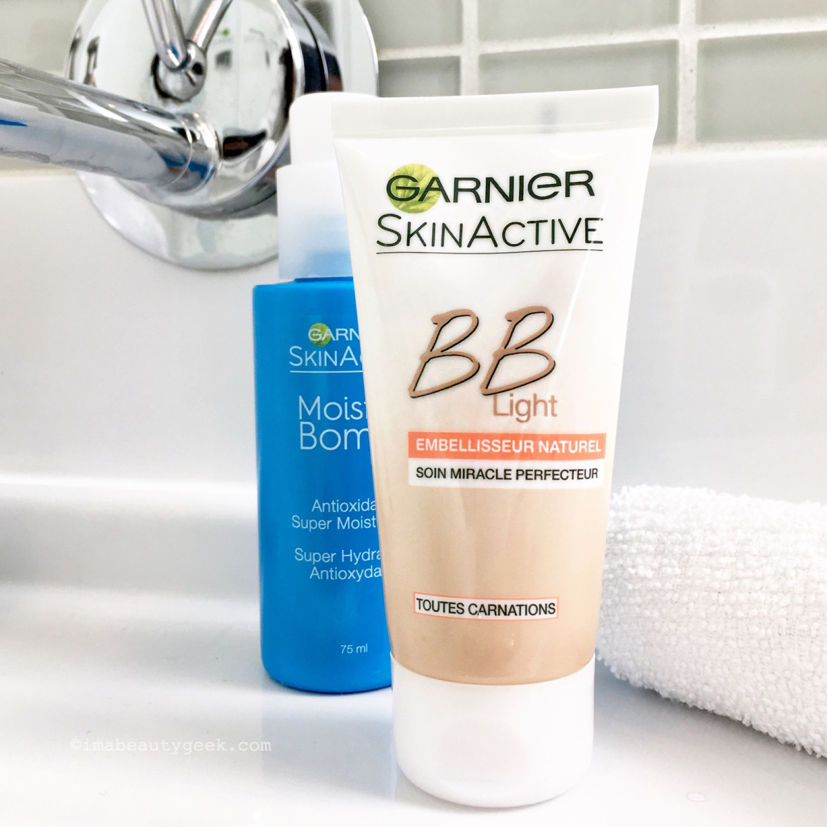 Garnier SkinActive Nude Effect Self-Adjusting BB cream vs Charlotte Tilbury Unisex Healthy Glow-BEAUTYGEEKS
