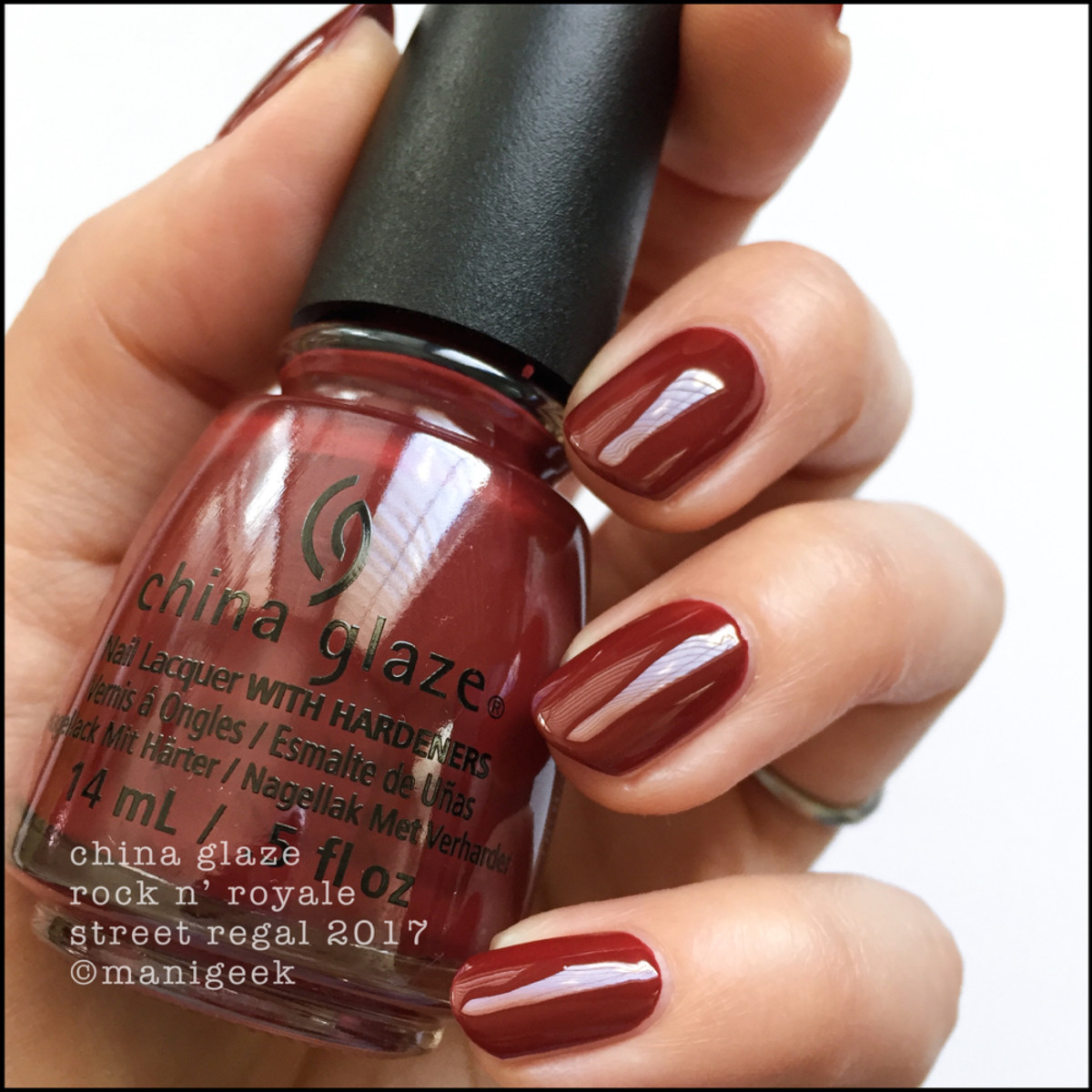 China Glaze Rock n' Royale - Street Regal Collection Fall 2017