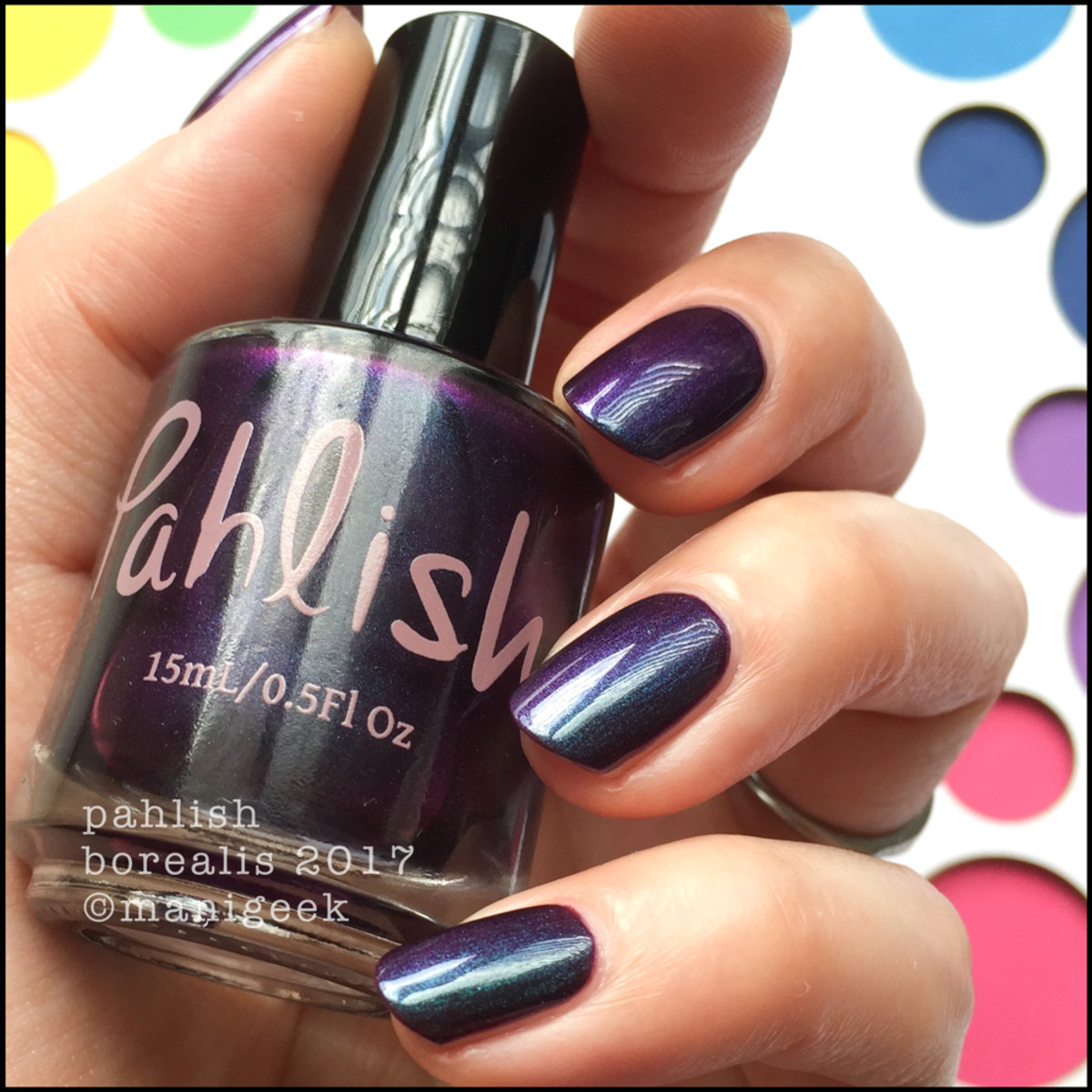 Pahlish Borealis Swatches indoors _ Pahlish August 2017 Swatches Review