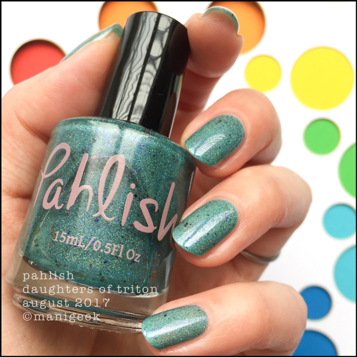 Pahlish Daughters of Triton Swatches _ Pahlish August 2017 Swatches Review