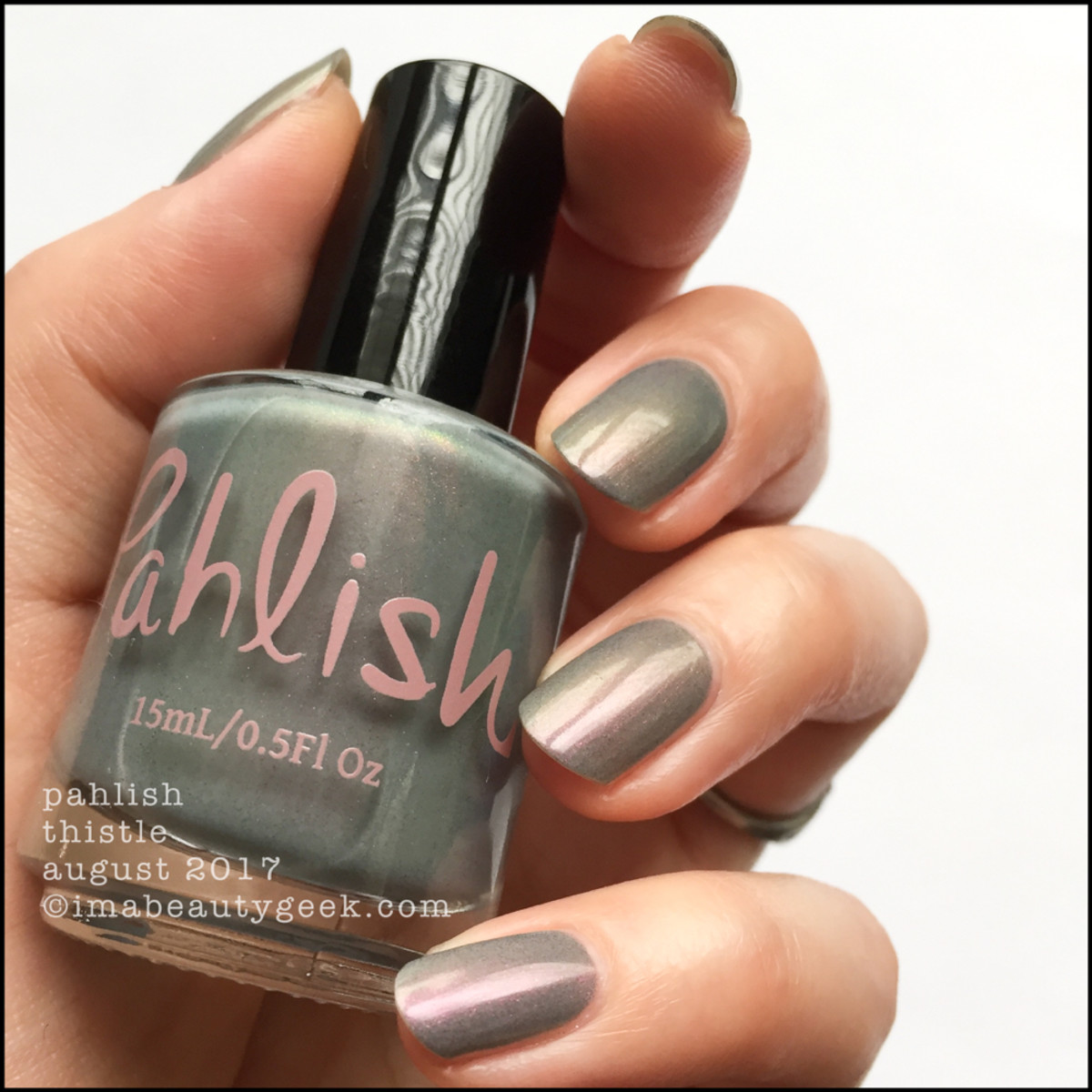 Pahlish Thistle Swatches no top coat _ Pahlish August 2017 Swatches Review