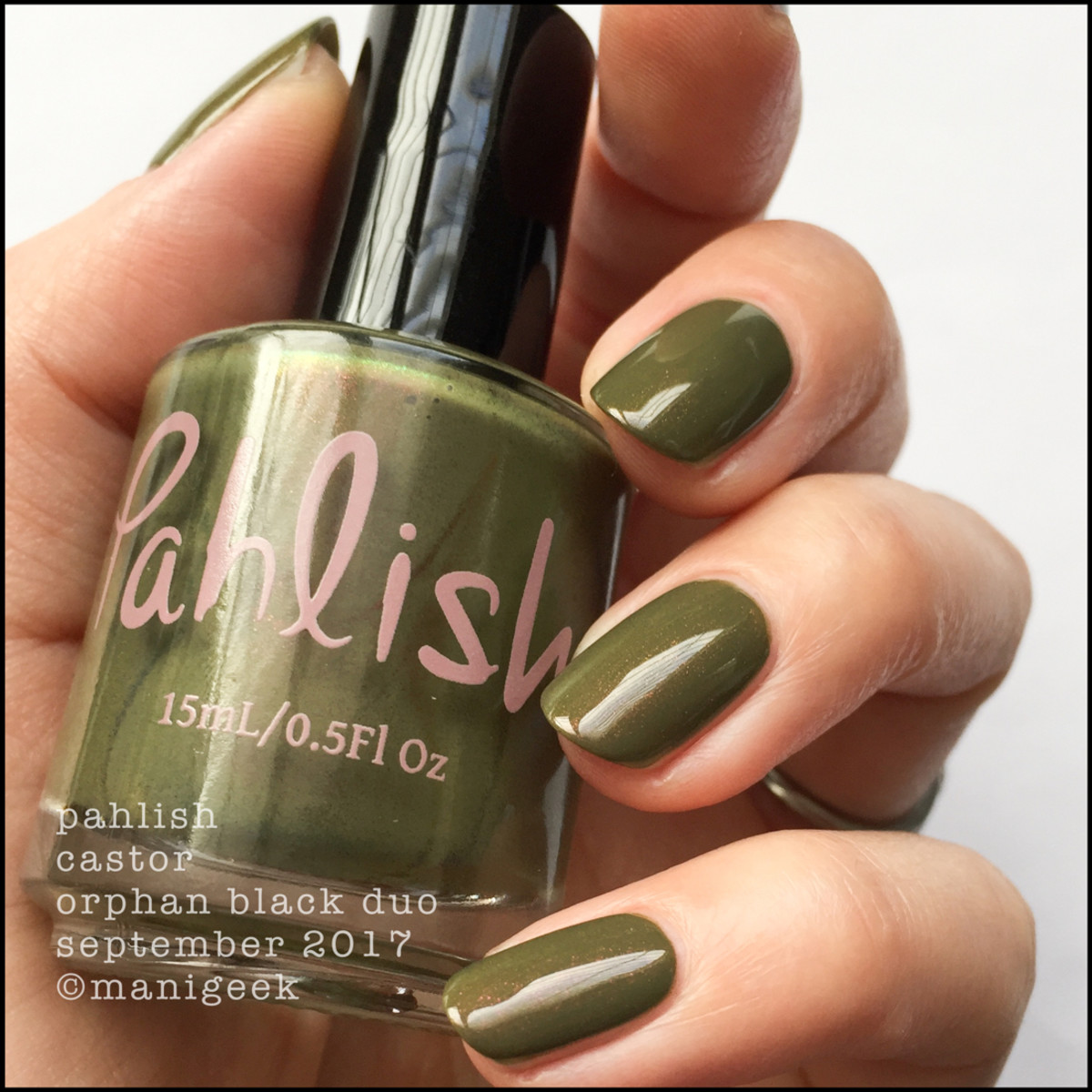 Pahlish Castor Orphan Black Duo Swatches _ Pahlish September 2017 Release Swatches Manigeek