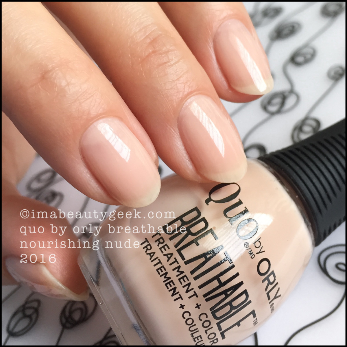 Orly Breathable Nail Polish_Quo by Orly Breathable Nourishing Nude 2016