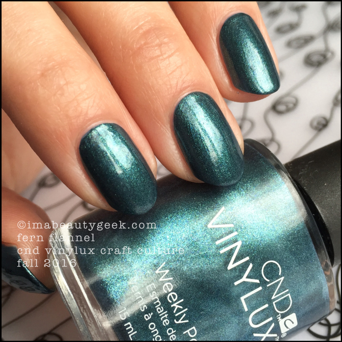 CND Vinylux Fern Flannel_CND Vinylux Craft Culture Collection Fall 2016