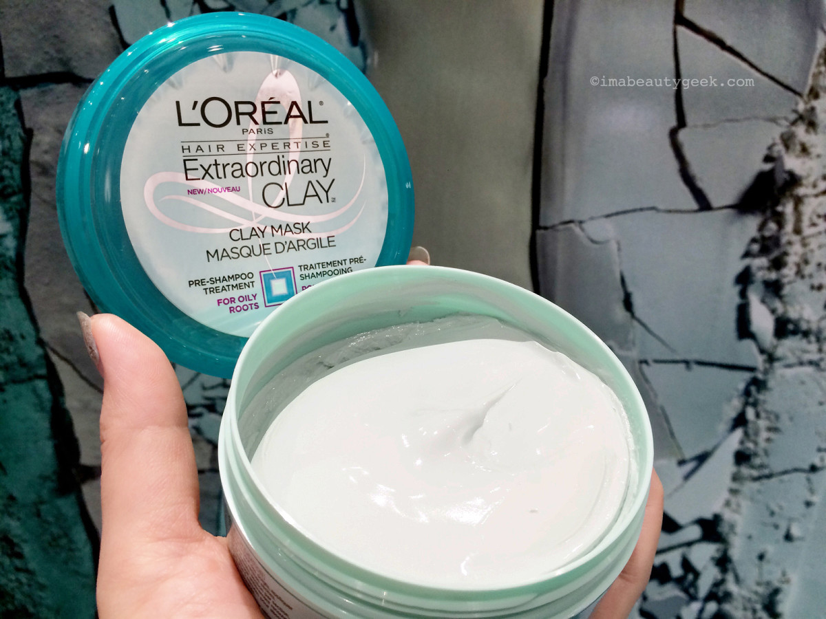 L'Oreal Paris Extraordinary Clay clay pre-shampoo treatment mask for hair