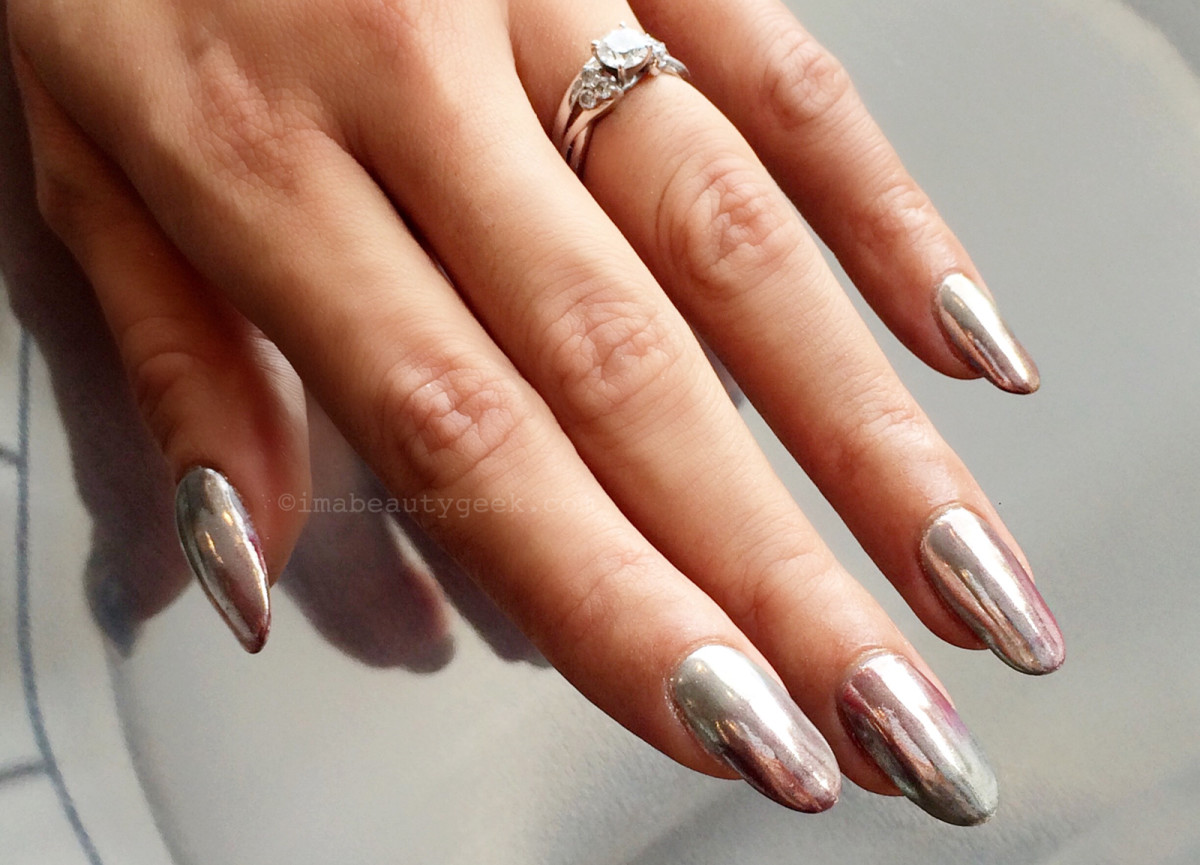 THE MIRROR CHROME GEL MANICURE - Beautygeeks