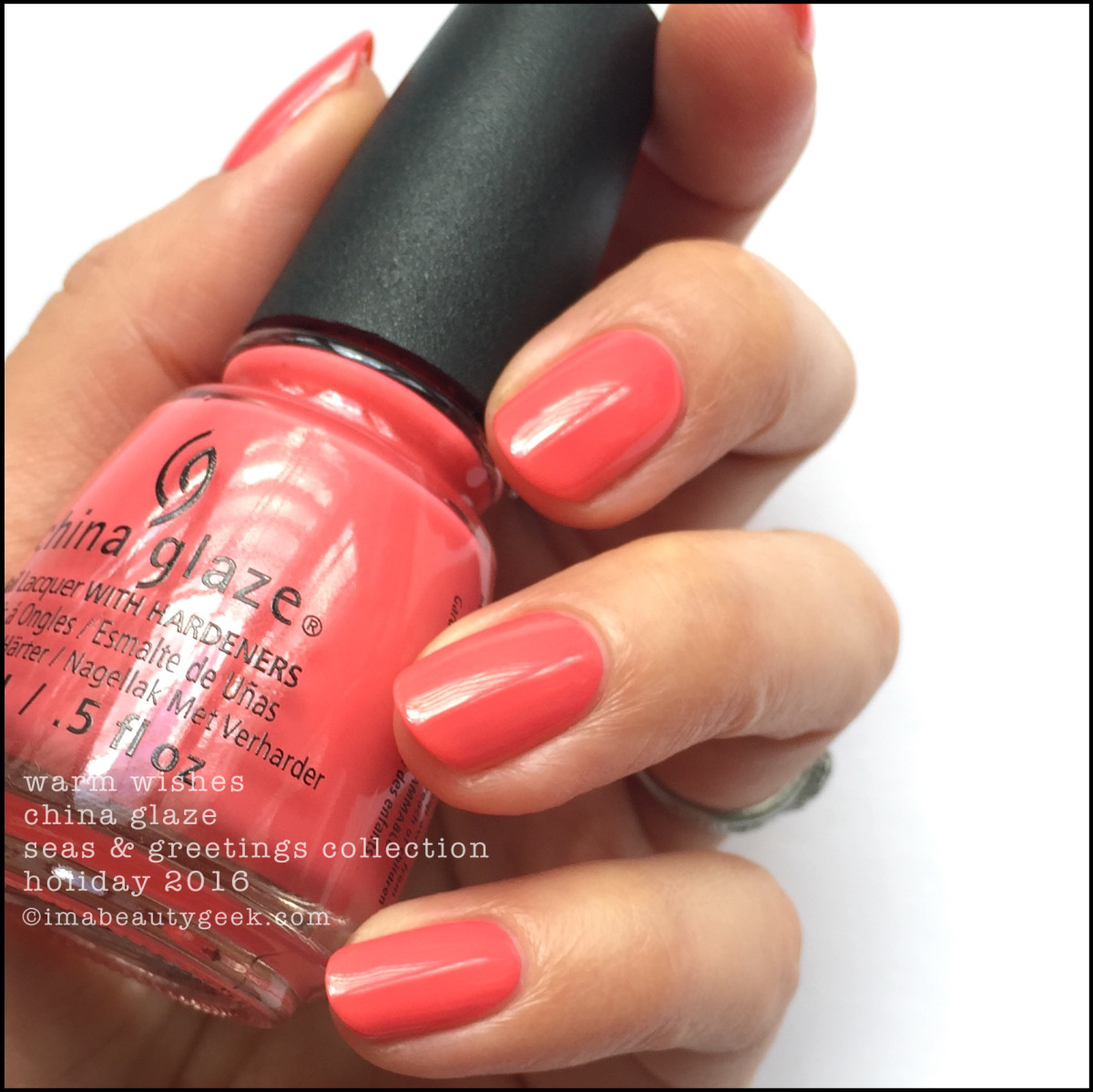 China Glaze Warm Wishes_China Glaze Seas and Greetings Holiday 2016 Collection Swatches Review