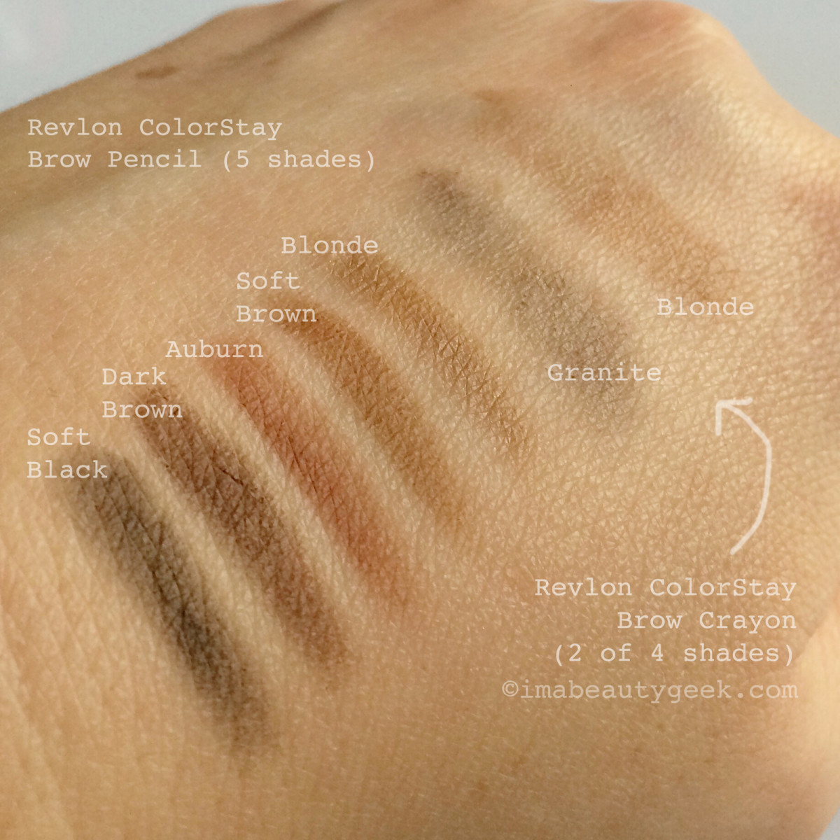 New Revlon Colorstay Brow Pencils And Crayons Include Soft Black Beautygeeks 