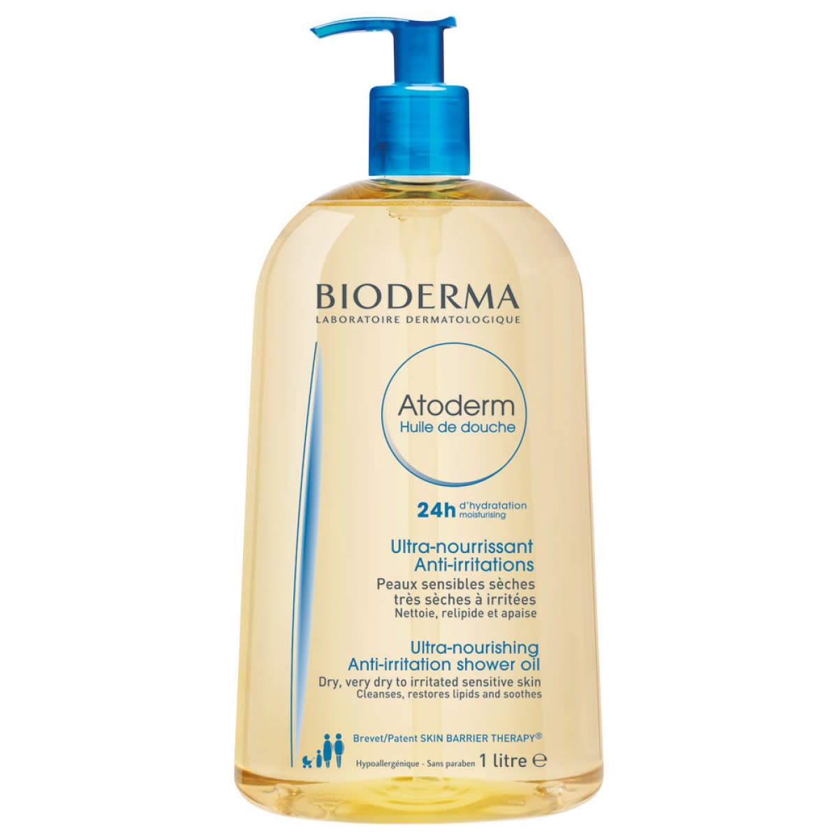 Bioderma Atoderm Shower Oil_Ultra-Nourishing Anti-Irritation Shower Oil-BEAUTYGEEKS