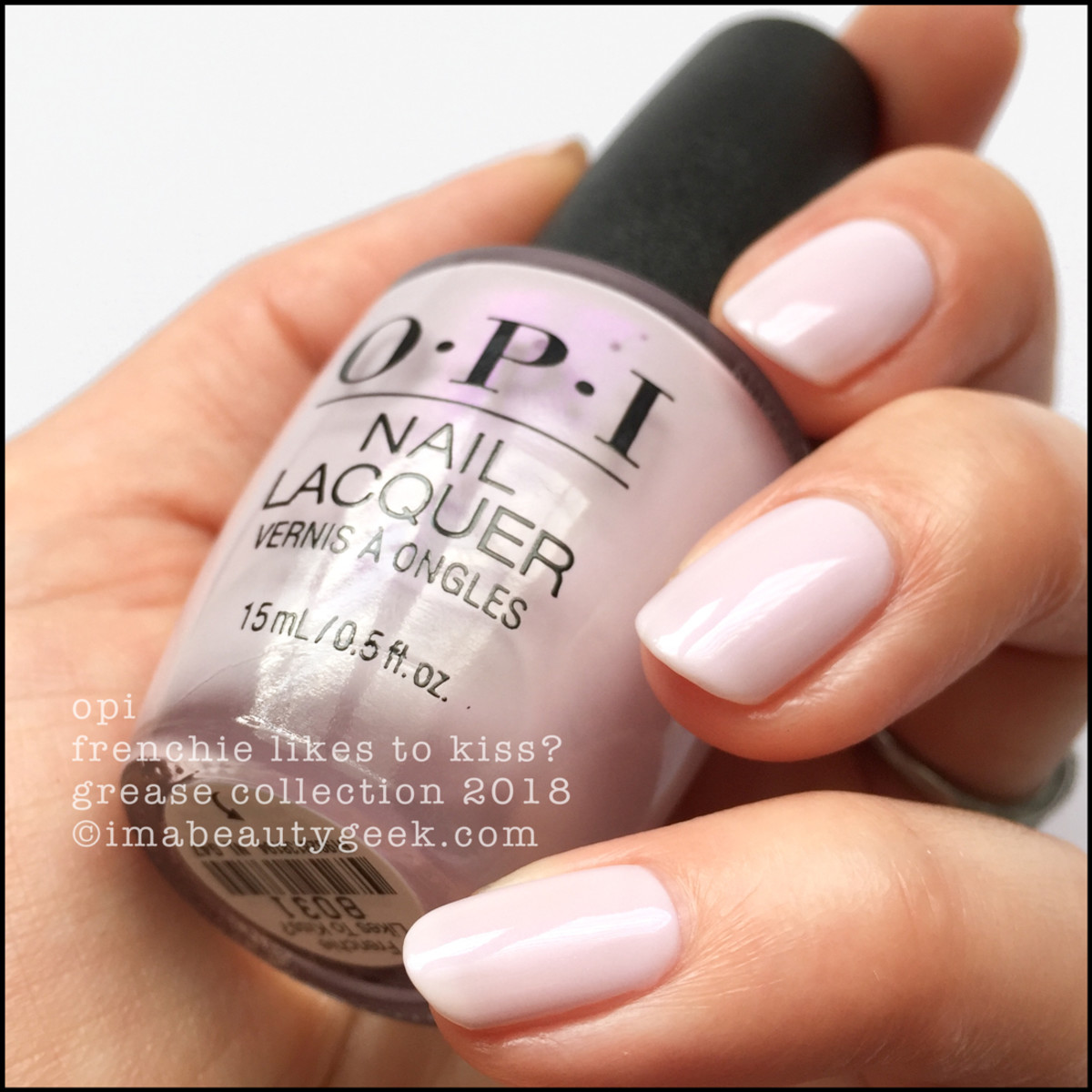 Opi frenchie likes on sale to kiss