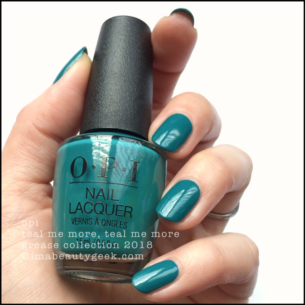 OPI Teal Me More, Teal Me More - OPI Grease 2018