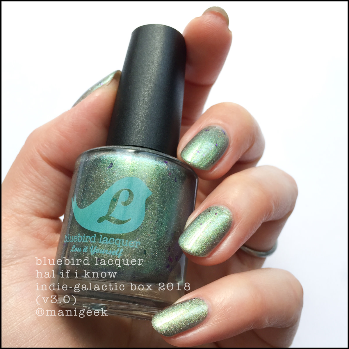 Bluebird Lacquer Hal If I Know - Indie Galactic Box 3 2018
