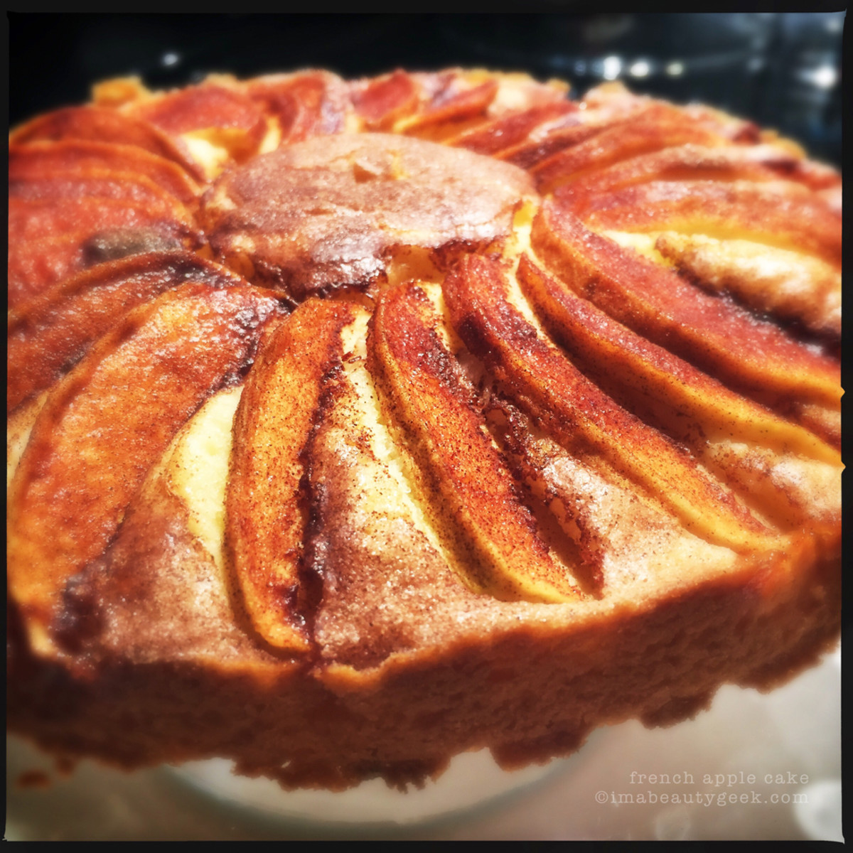 French Apple Cake a la Manigeek