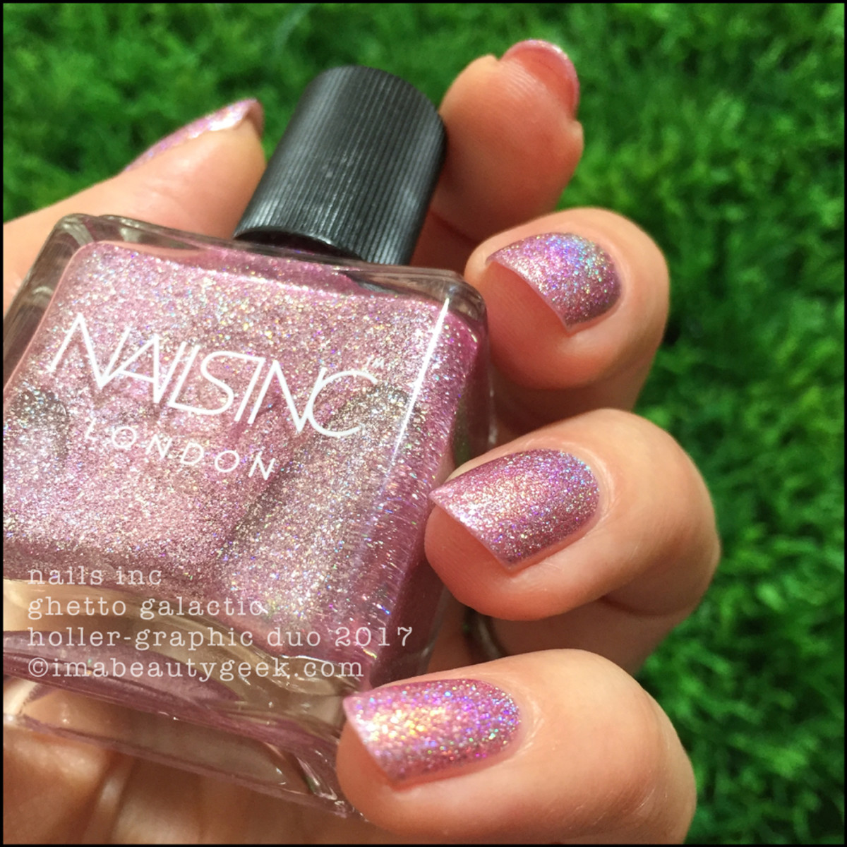 Nails Inc Ghetto Galactic Holler-Graphic Duo Swatches Review 2017 4