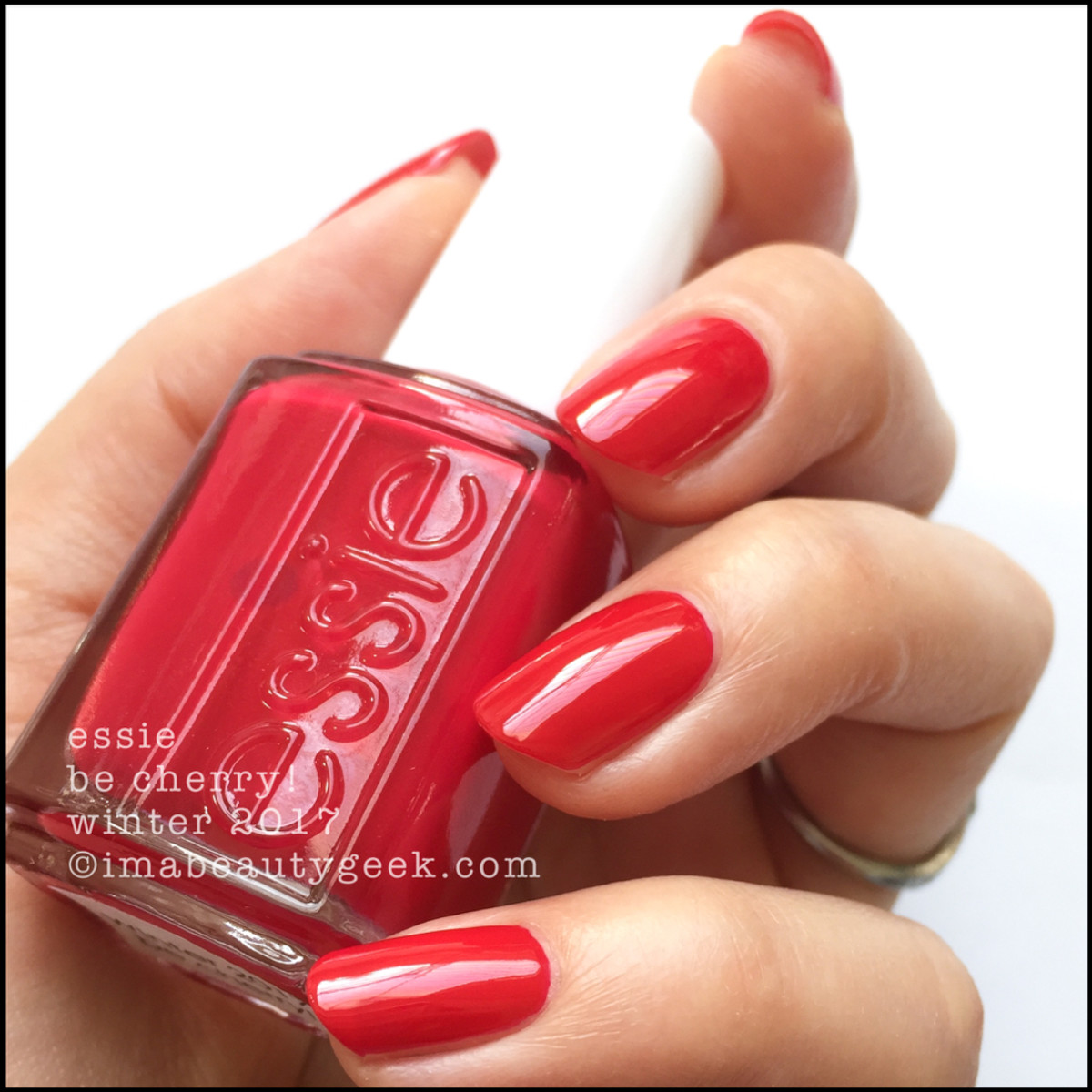 Essie Be Cherry! _ Essie Winter 2017 Collection Swatches Review