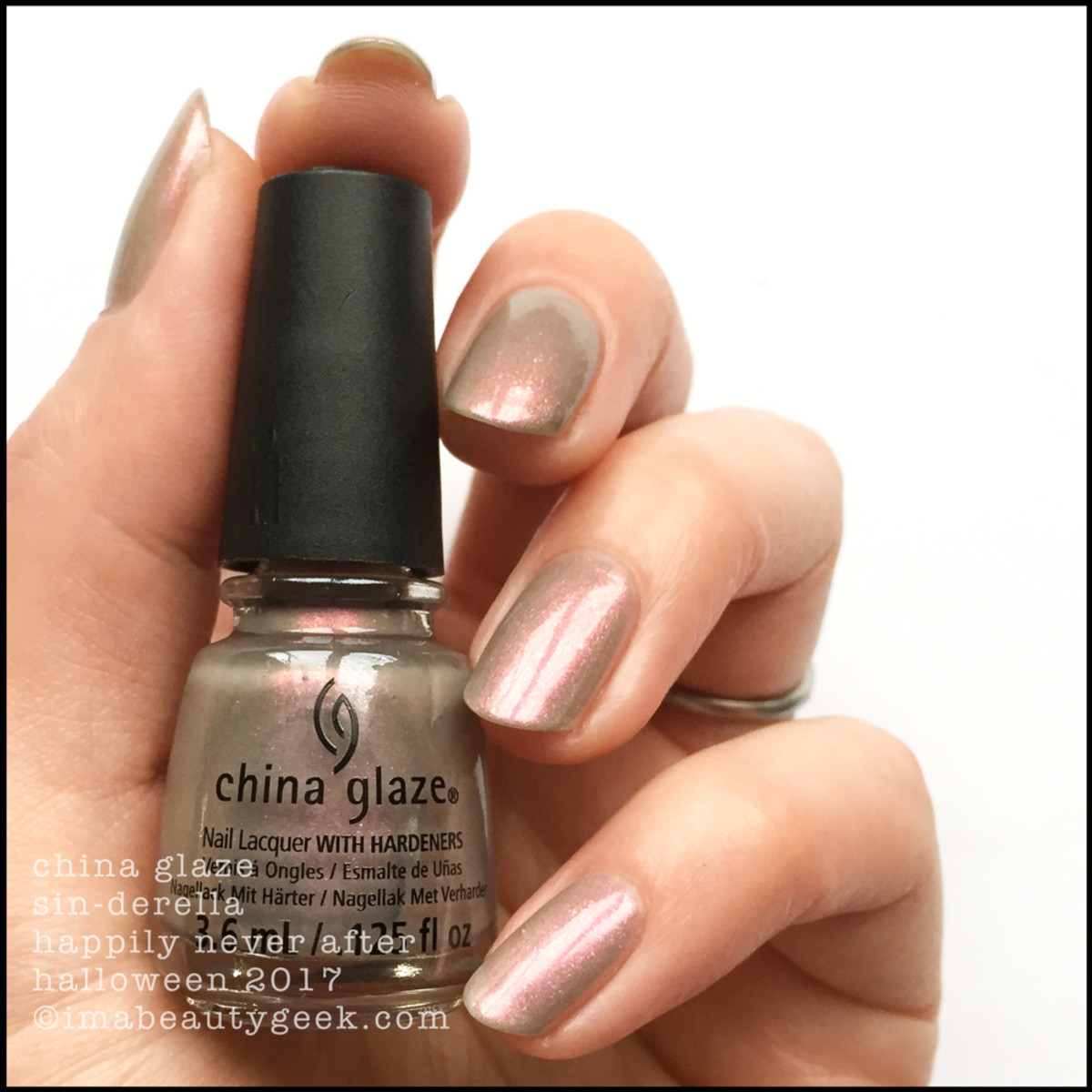China Glaze Sin-derella _ China Glaze Happily Never After Collection Halloween 2017