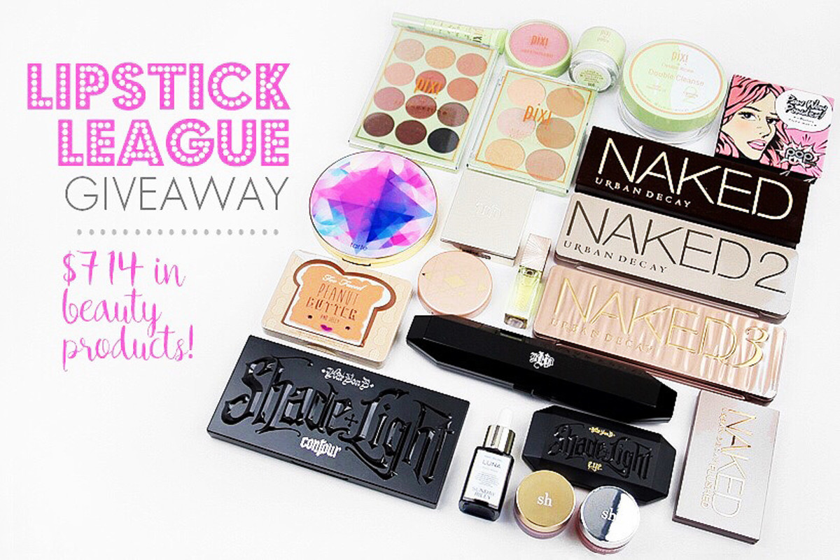 major lipstick league giveaway worth almost $1000 CAD