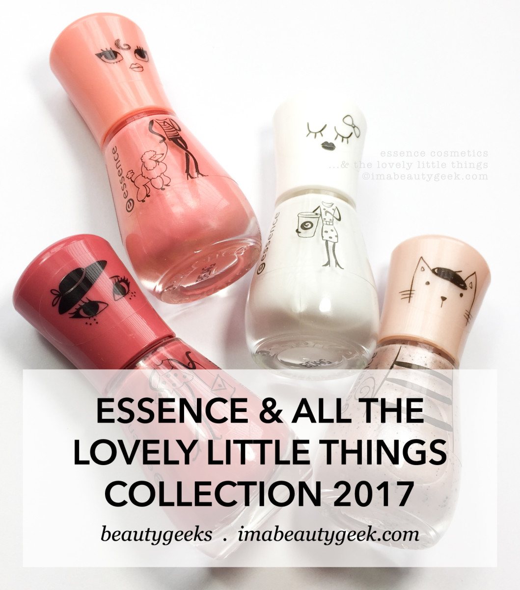Essence & All The Lovely Little Things Collection Swatches-BEAUTYGEEKS