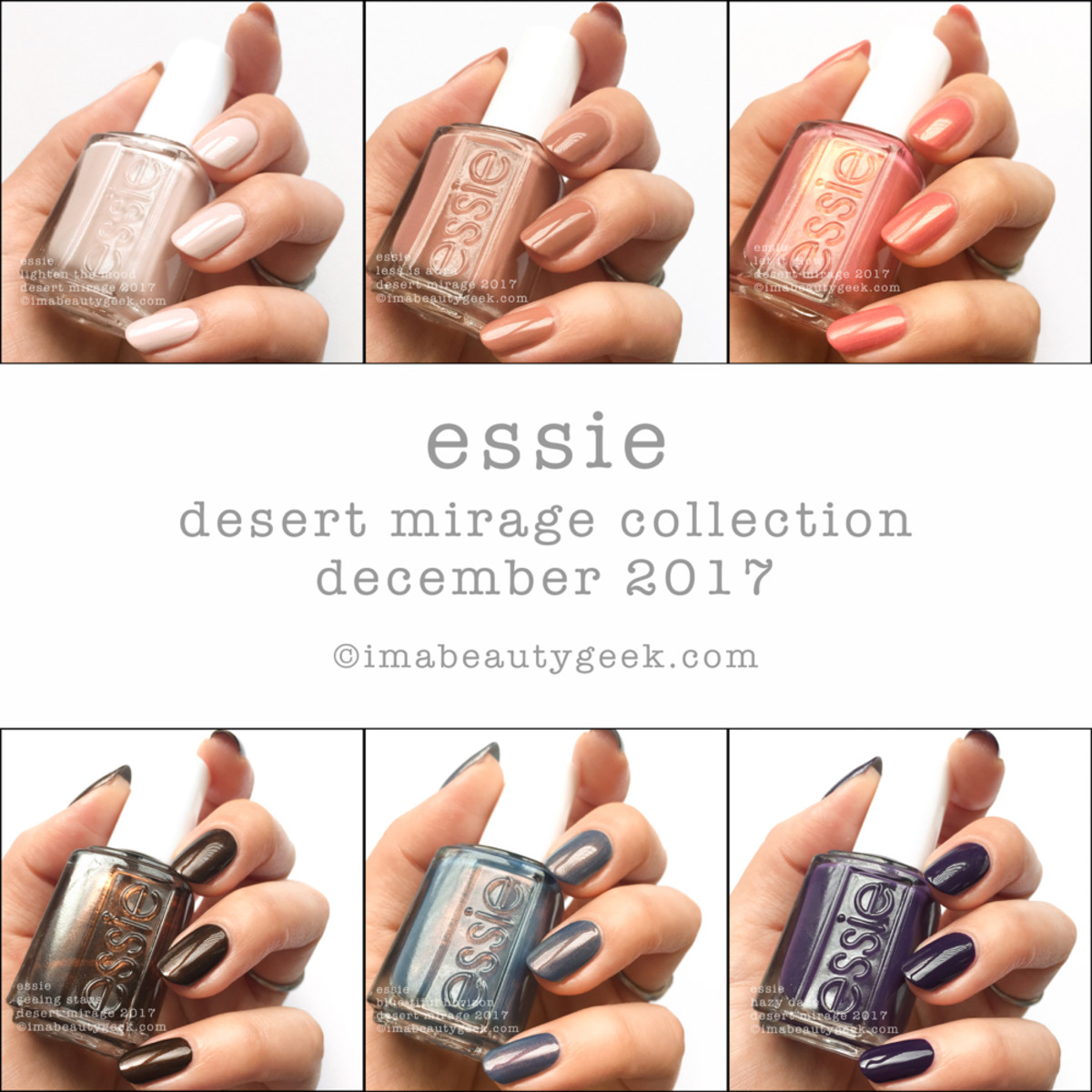 Essie Desert Mirage Collection 2018 Beautygeeks Composite