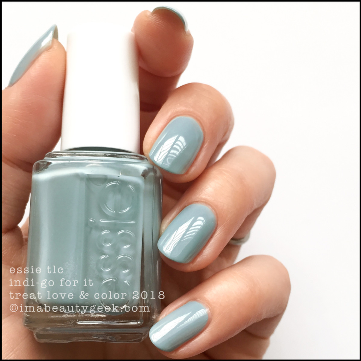 Essie TLC Indi-go For It _ Essie Treat Love Color Swatches 2018 Shade Expansion