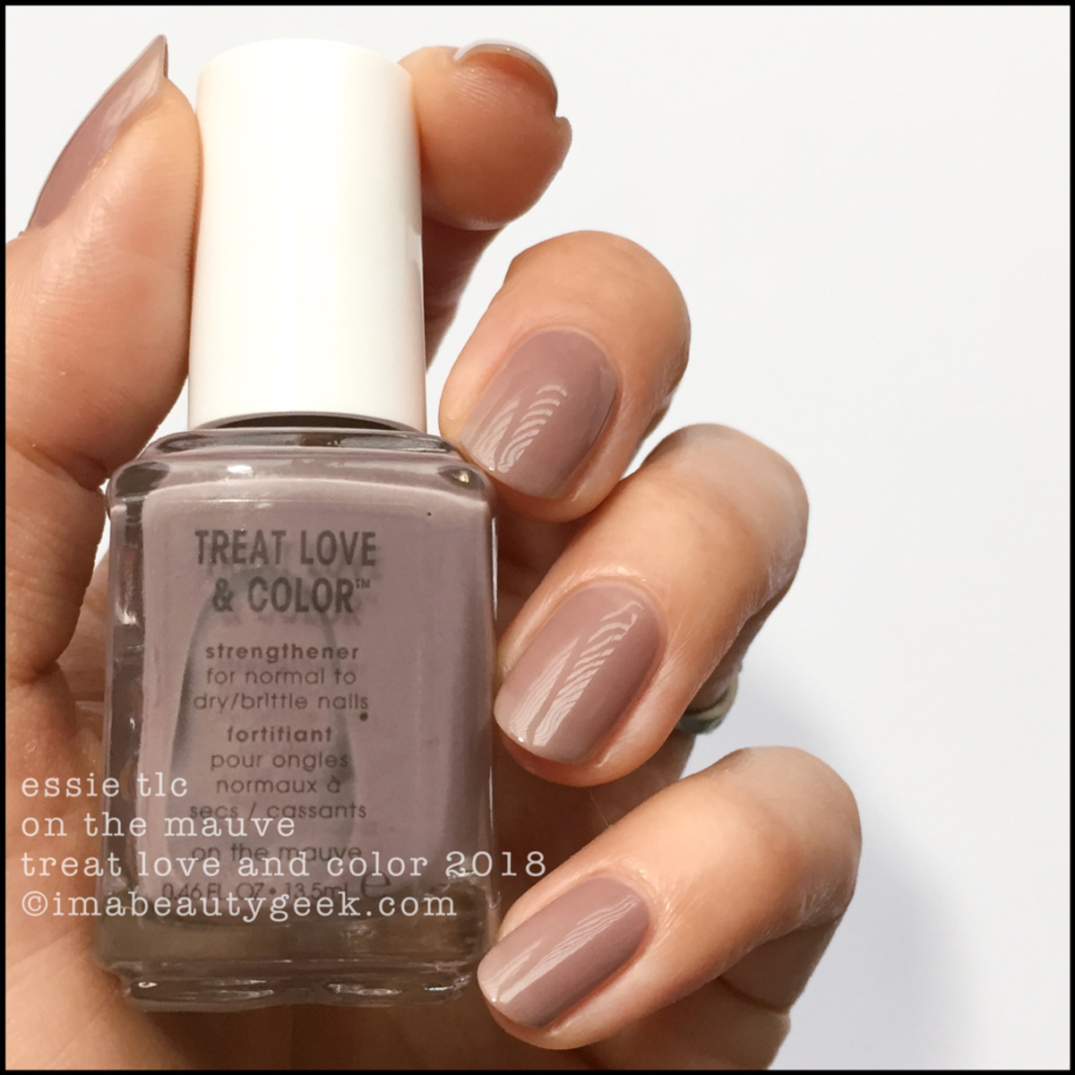 Essie TLC On The Mauve _ Essie Treat Love Color Swatches 2018 Shade Expansion