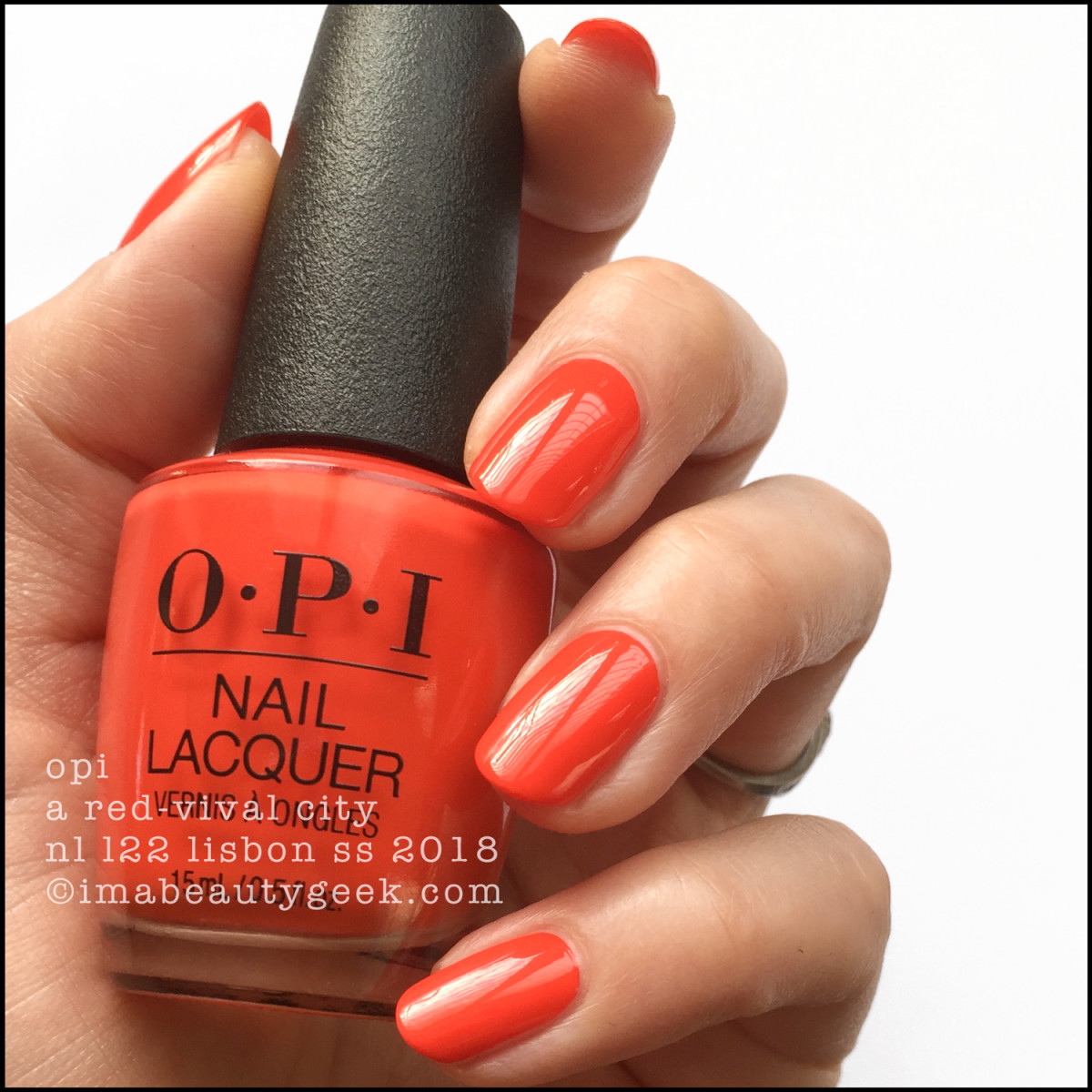 OPI A Red-vival City - OPI Lisbon Collection SS 2018