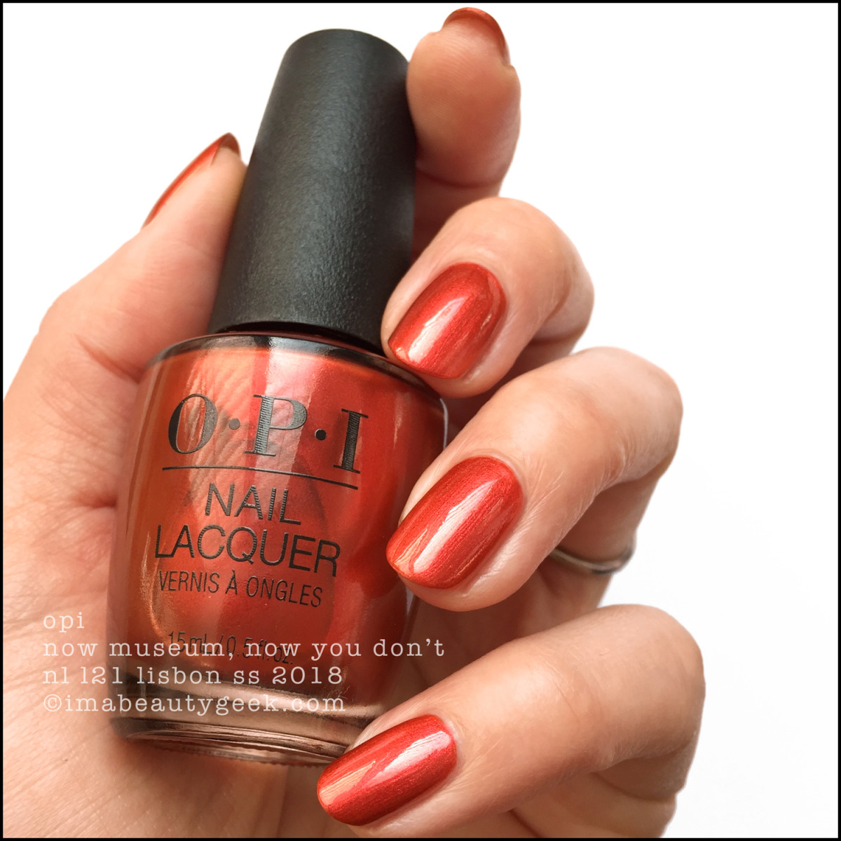 OPI Now Museum, Now You Don't - OPI Lisbon Collection SS 2018