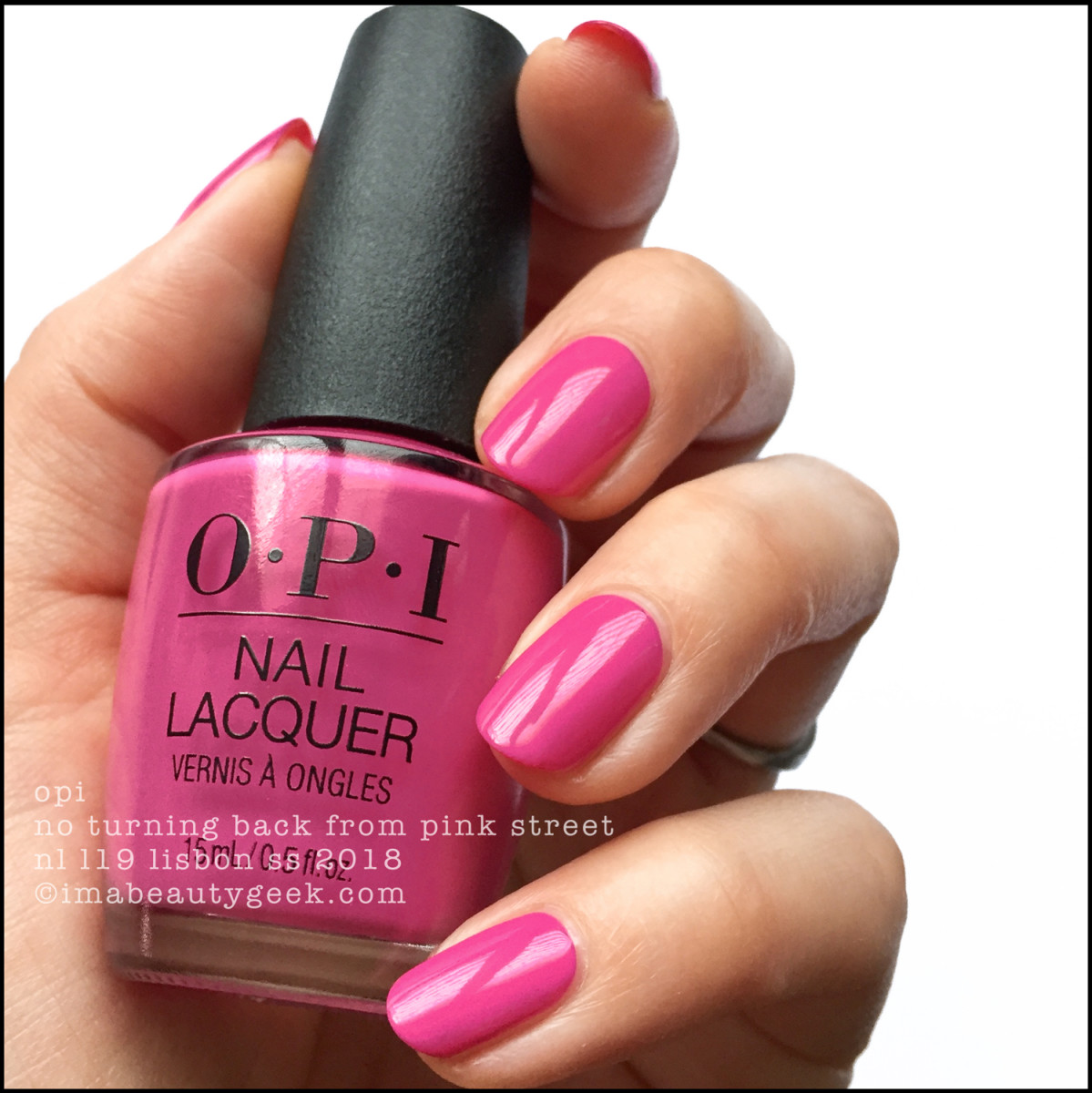 OPI No Turning Back from Pink Street - OPI Lisbon Collection SS 2018