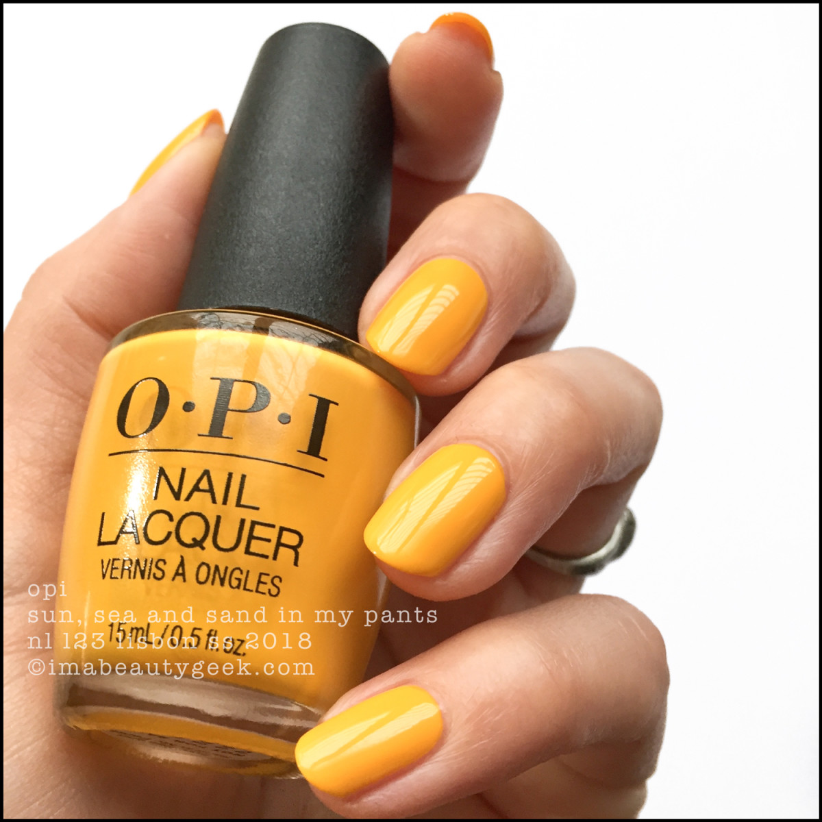 OPI Sun, Sea and Sand in my Pants - OPI Lisbon Collection SS 2018