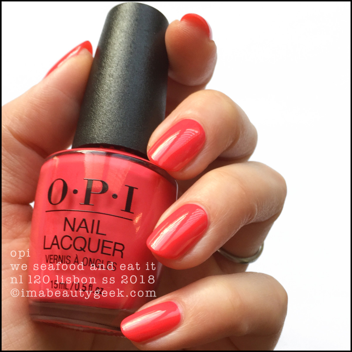 OPI We Seafood and Eat It - OPI Lisbon Collection SS 2018