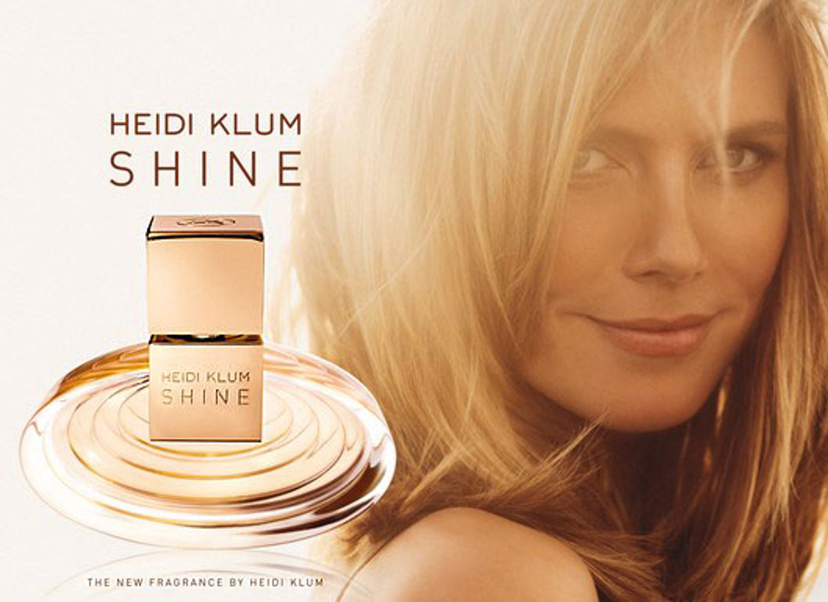 Heidi Klum Shine ad