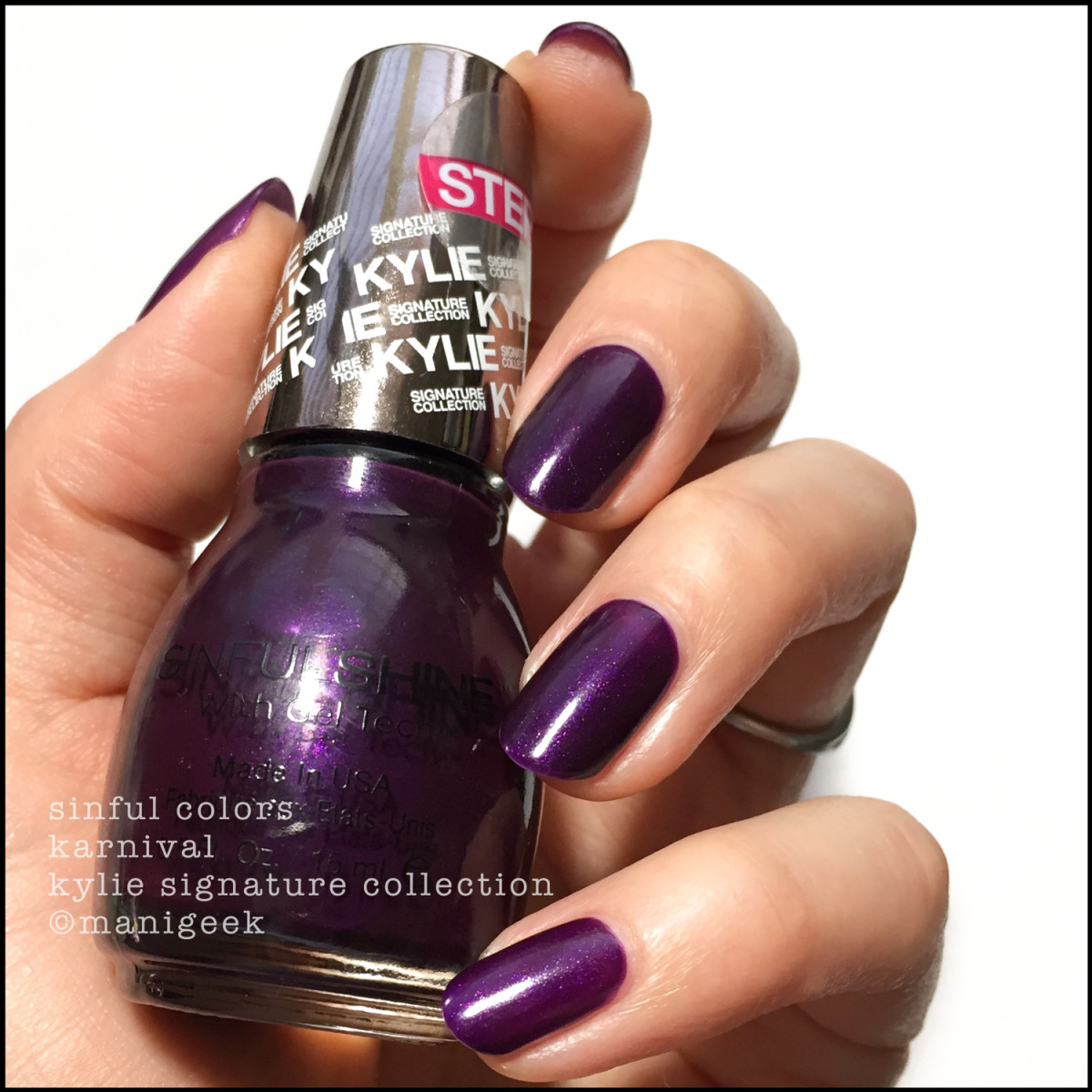 Sinful Colors Karnival Kylie Collection _ Sinful Colors Swatches