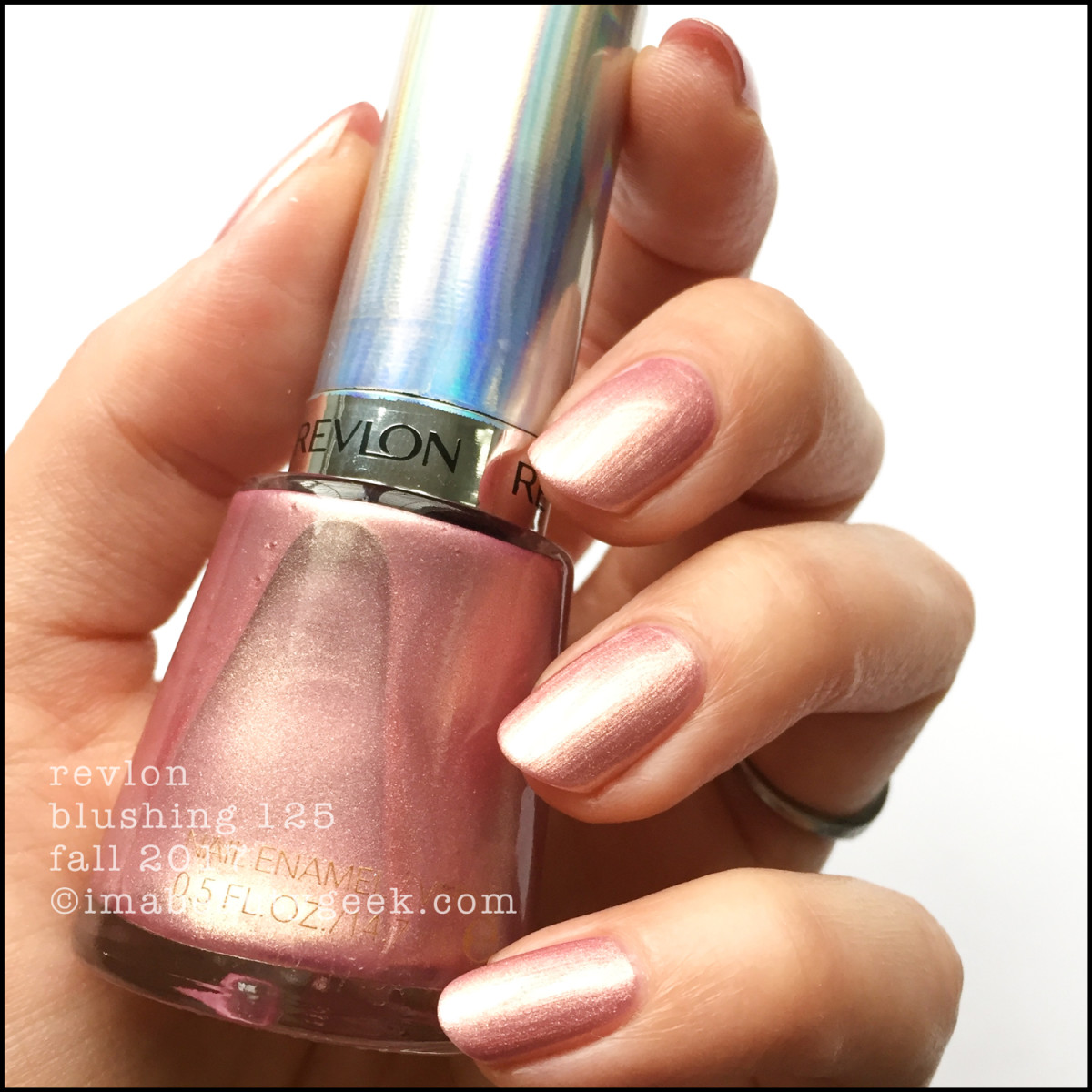 Revlon Blushing 125 Holochrome Collection Swatches