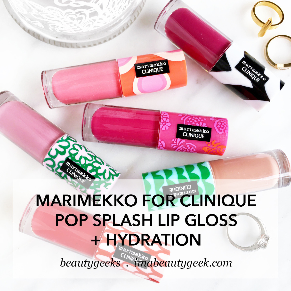 Clinique Marimekko Pop Splash Lip Gloss-BEAUTYGEEKS