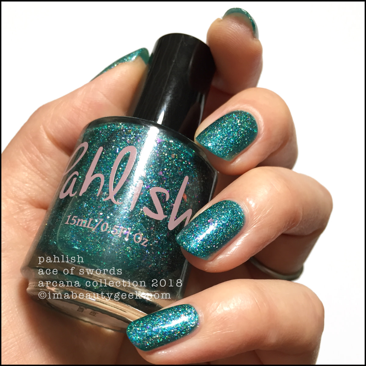 Pahlish Ace of Swords 2 - Pahlish Arcana Collection Swatches Review 2018