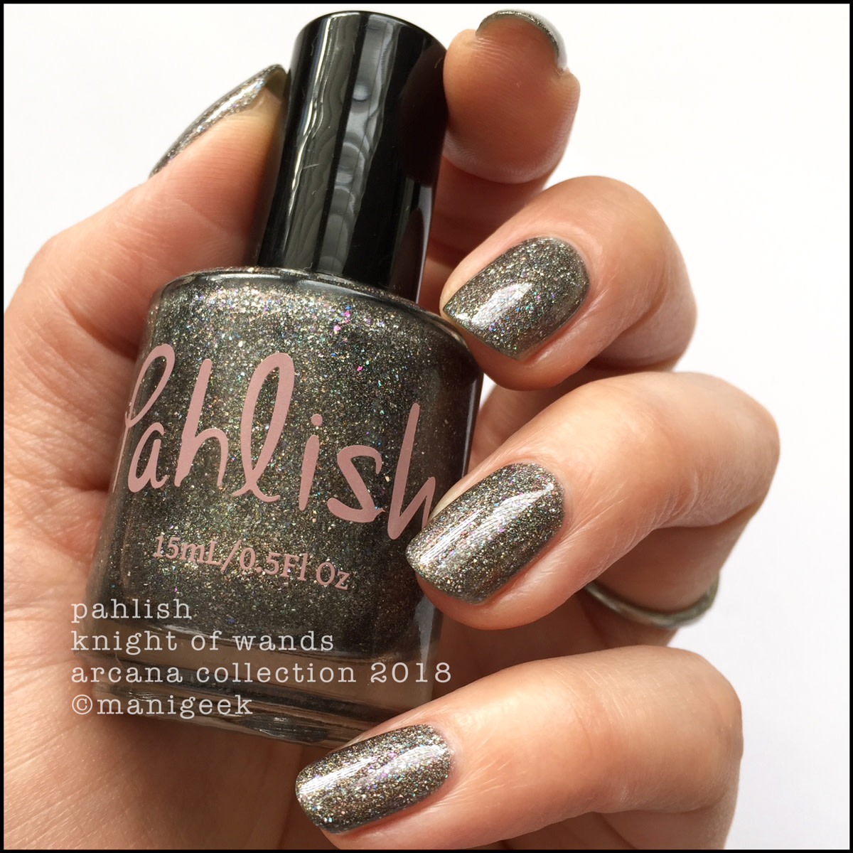 Pahlish Knight of Wands - Pahlish Arcana Collection Swatches Review 2018