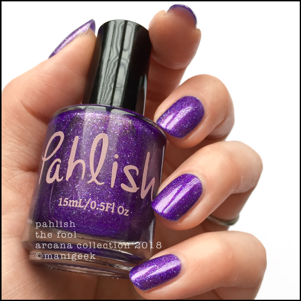 Pahlish The Fool - Pahlish Arcana Collection Swatches Review 2018