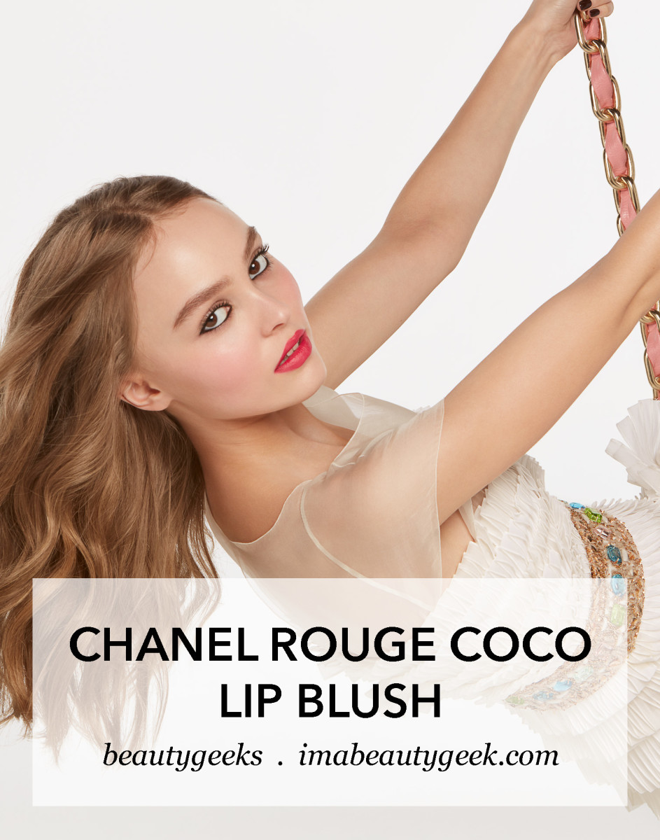 CHANEL Rouge Coco Lip Blush Lily-Rose Depp-BEAUTYGEEKS