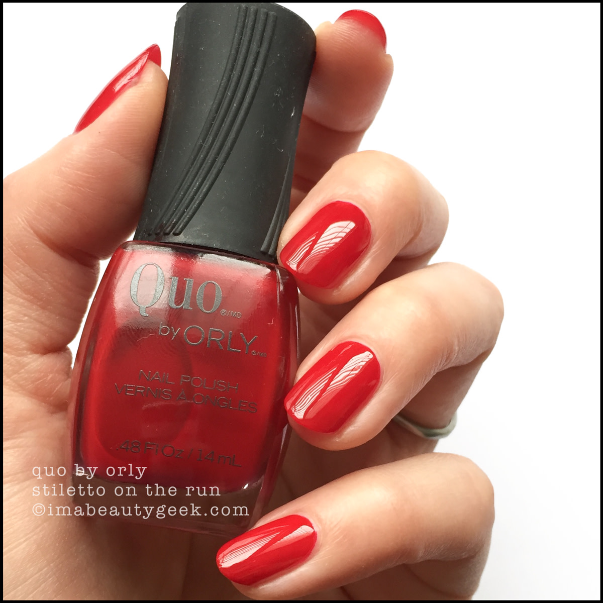 Quo by Orly Stiletto on the Run - Orly Darlings of Defiance Collection Swatches