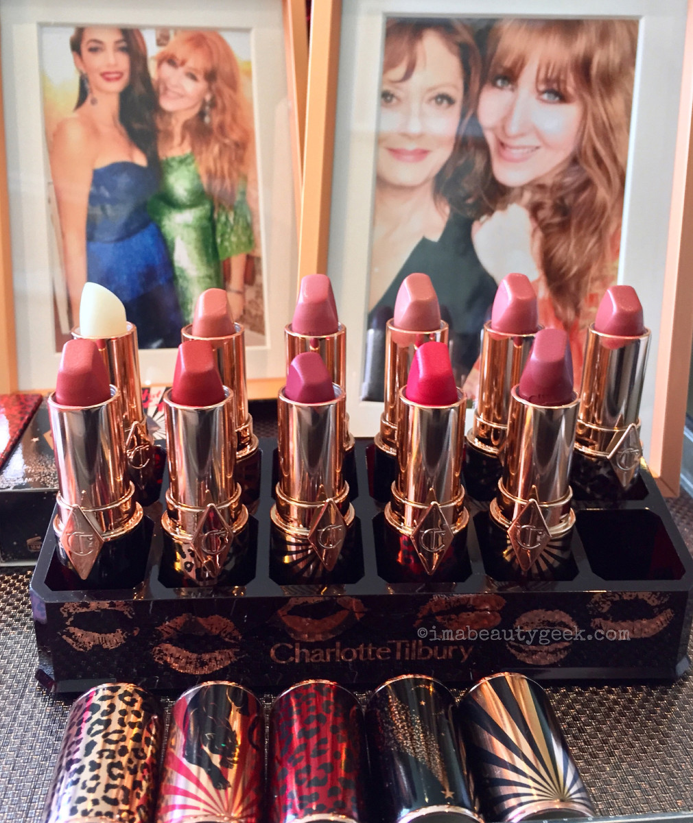 Charlotte Tilbury Hot Lips 2 collection: 10 shades of lipstick and 1 conditioning lip balm