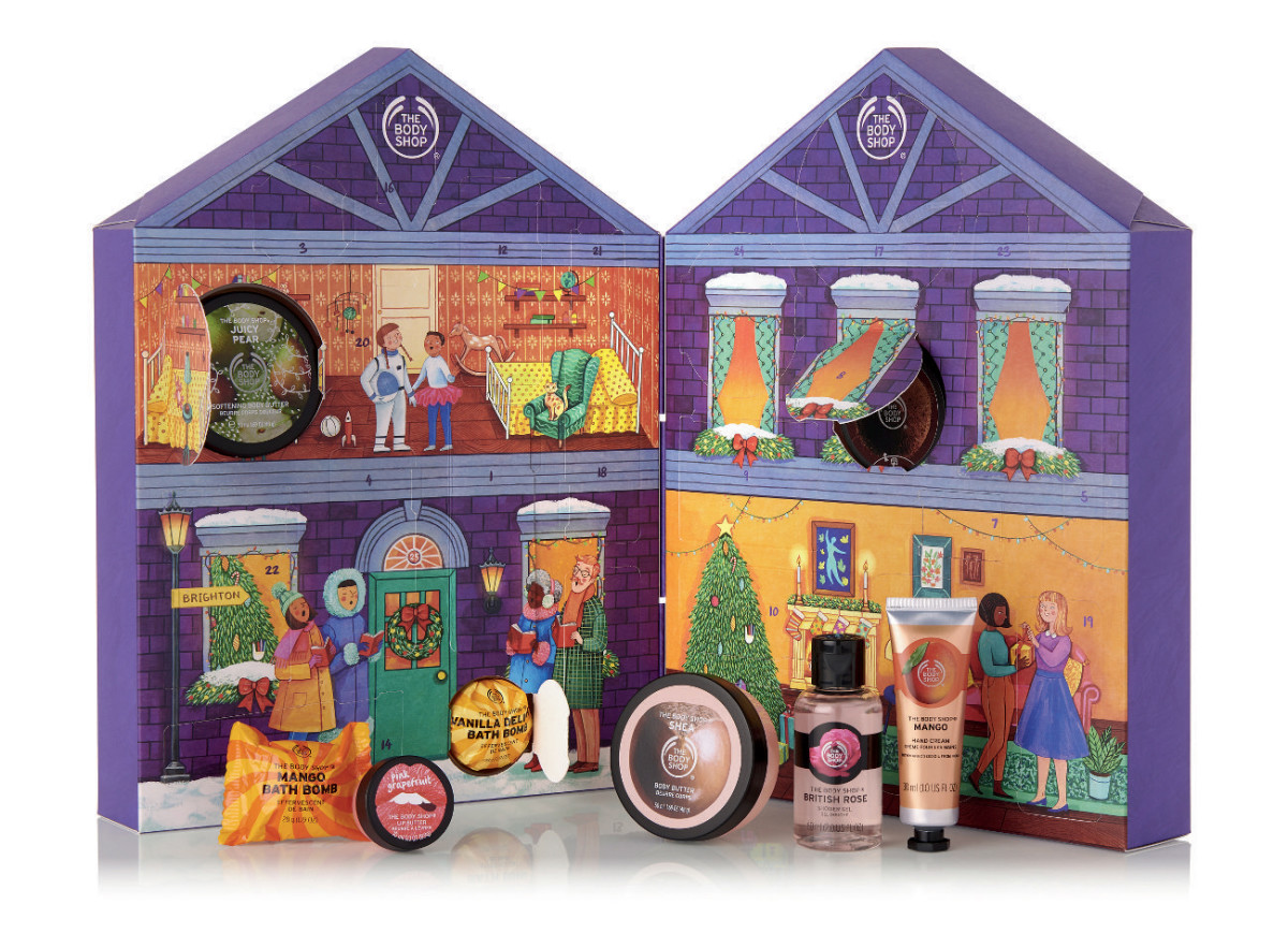 The Body Shop 2019 Dream Big This Christmas Beauty Advent Calendar (in stores in Canada; online in USA)