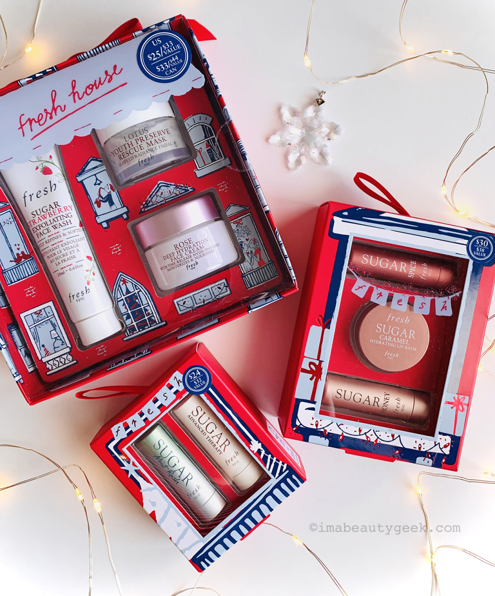 Win one of two collections of these three Fresh gift sets; enter on Instagram and below