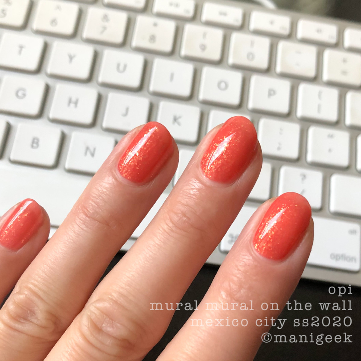 OPI Mural Mural on the Wall - OPI Mexico City Swatches Review 2020
