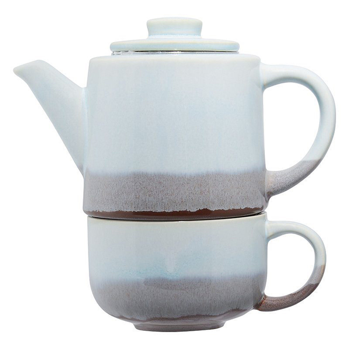 Wellness Tea-for-One mug and teapot