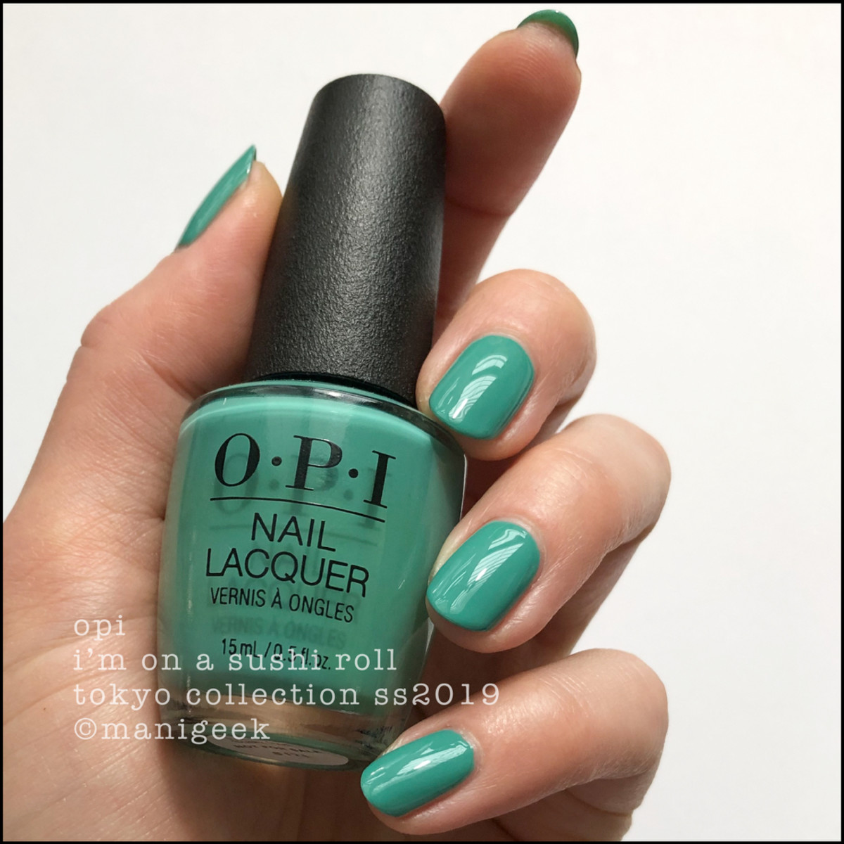 OPI I'm on a Sushi Roll - OPI Tokyo Swatches 2019