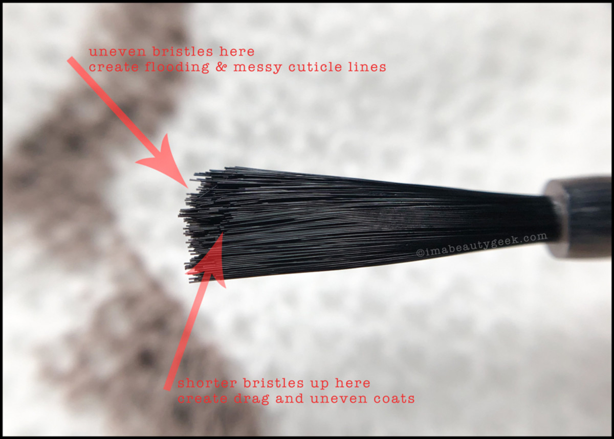 Manigeek's Anatomy of a Junk Nail Polish Brush
