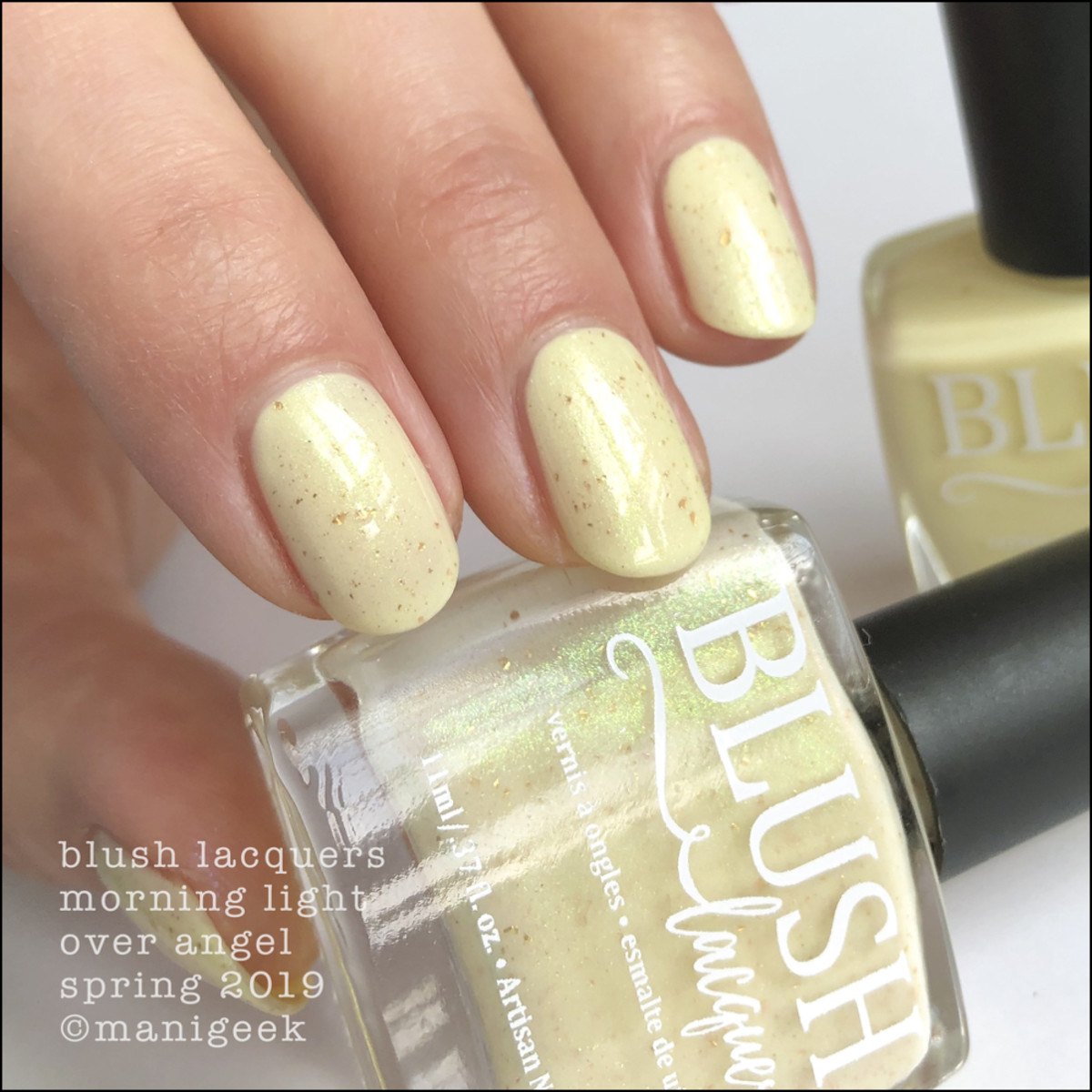 Blush Lacquers Morning Light over Angel - Blush Lacquers Spring 2019