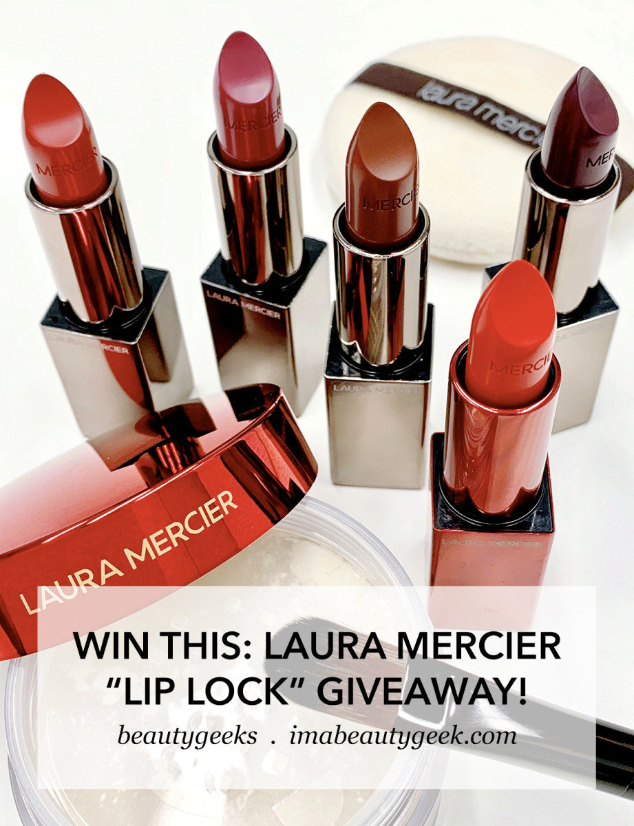 Win Laura Mercier Rouge Essentiel giveaway lipsticks