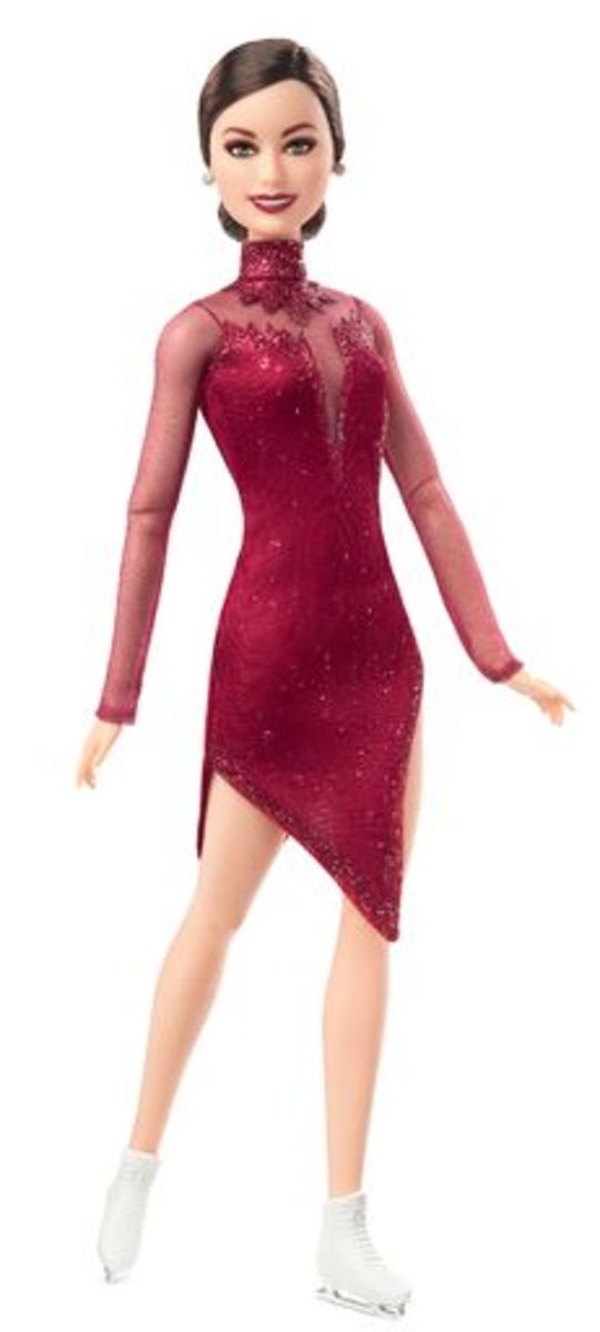 Tessa Virtue Barbie; now at Toys"R"Us